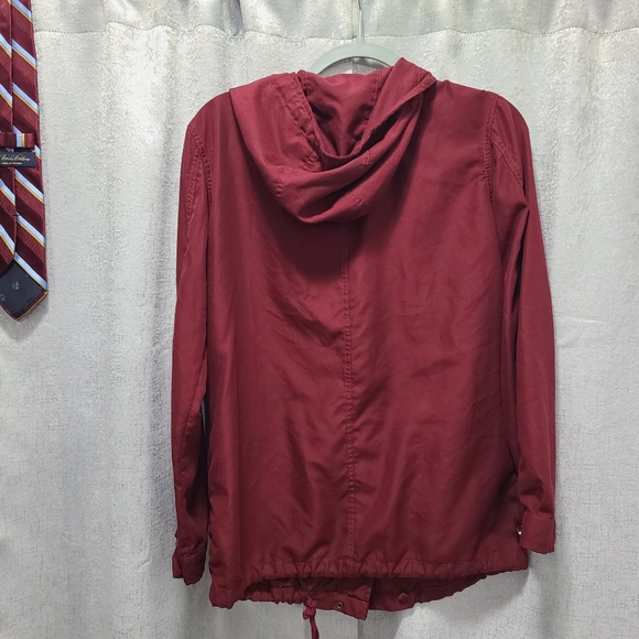 Forever‎ 21 Maroon Jacket Size Small - Picture 2 of 10